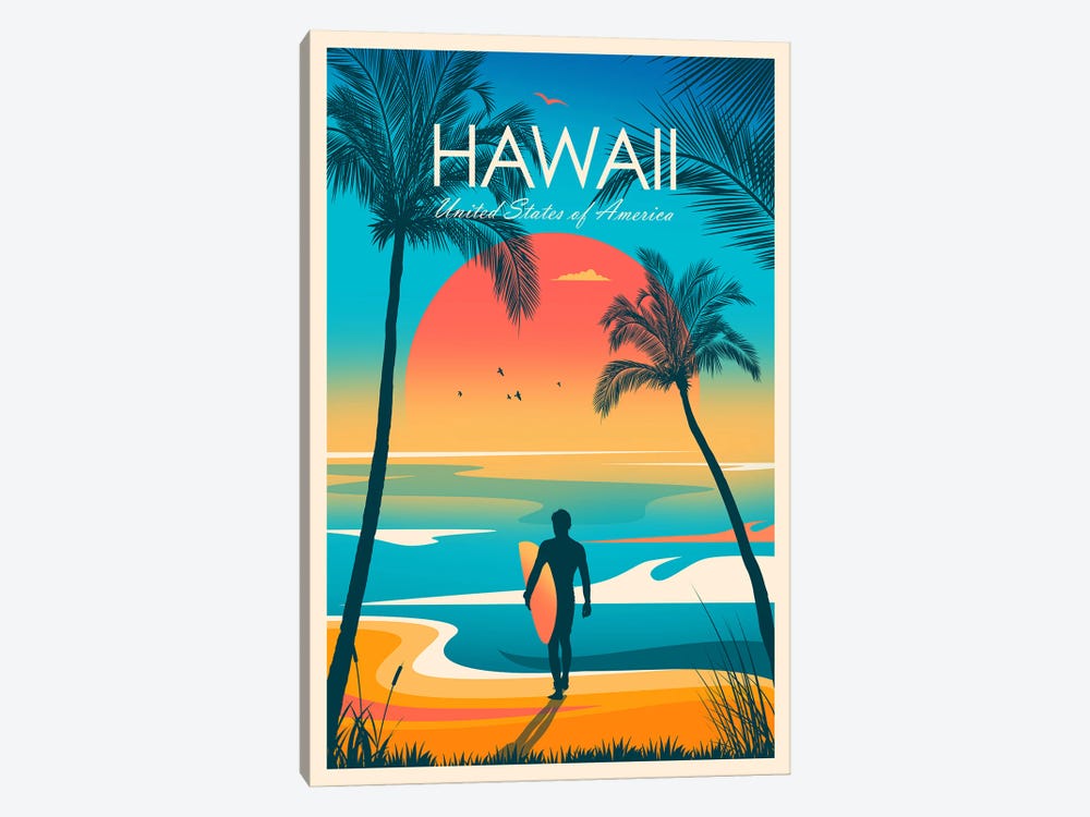 Hawaii by Studio Inception 1-piece Canvas Wall Art