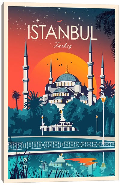 Istanbul Canvas Art Print - Istanbul Art