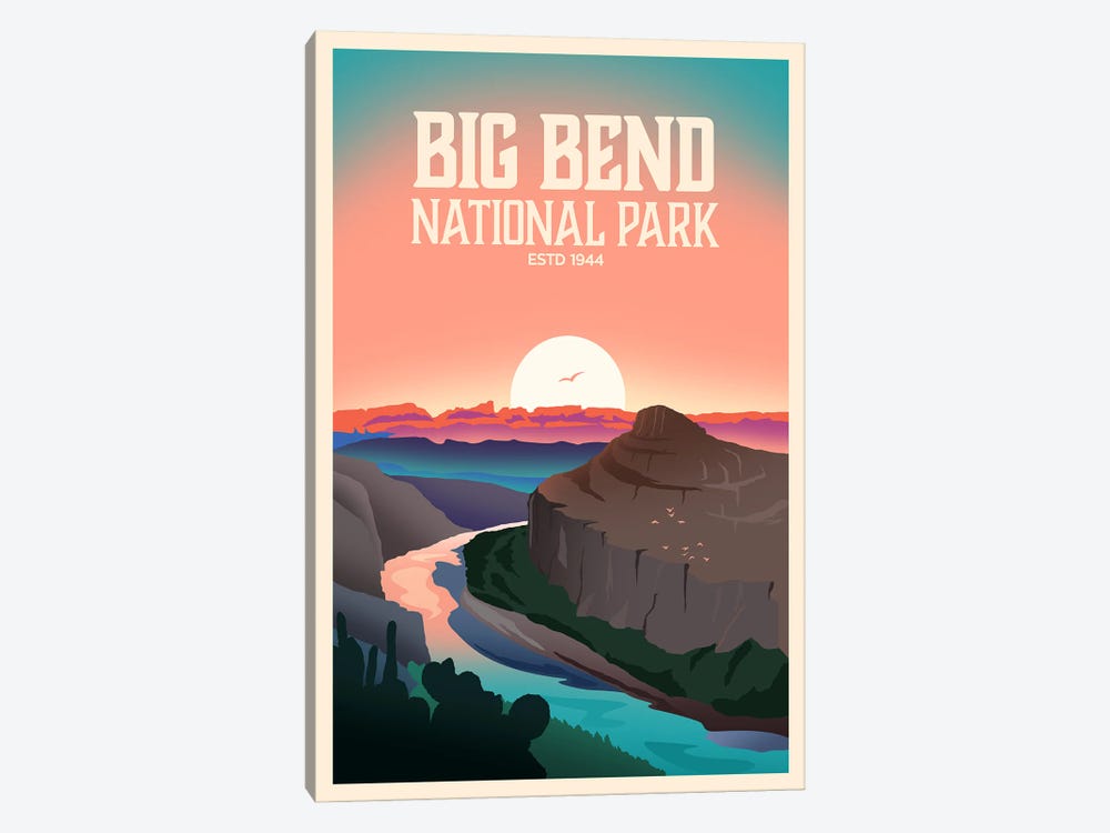 Big Bend National Park by Studio Inception 1-piece Canvas Artwork
