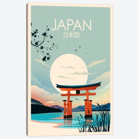 Japan Canvas Print #SIC70} by Studio Inception Canvas Print