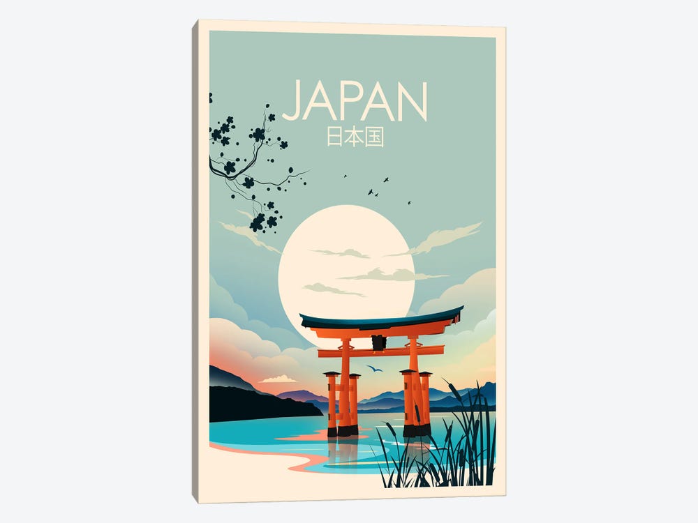 Japan by Studio Inception 1-piece Canvas Artwork