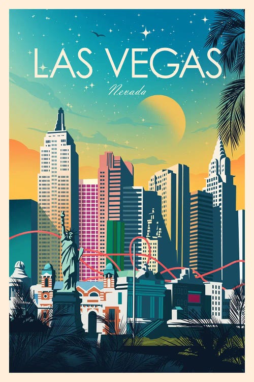 Las Vegas by Studio Inception wall art