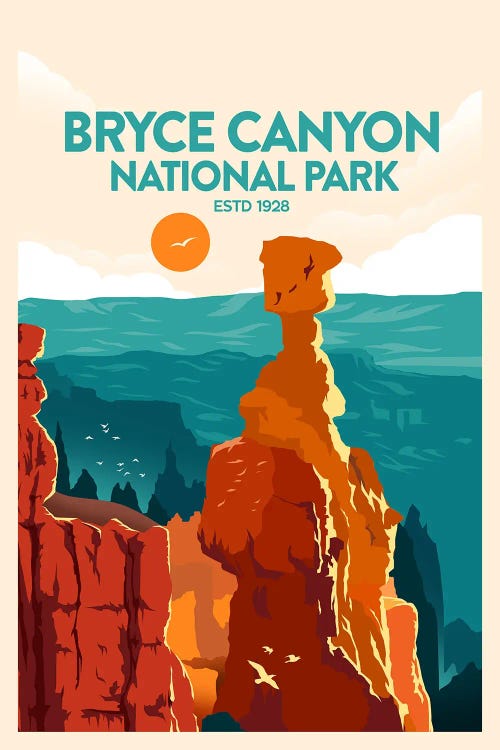 Bryce Canyon National Park by Studio Inception wall art