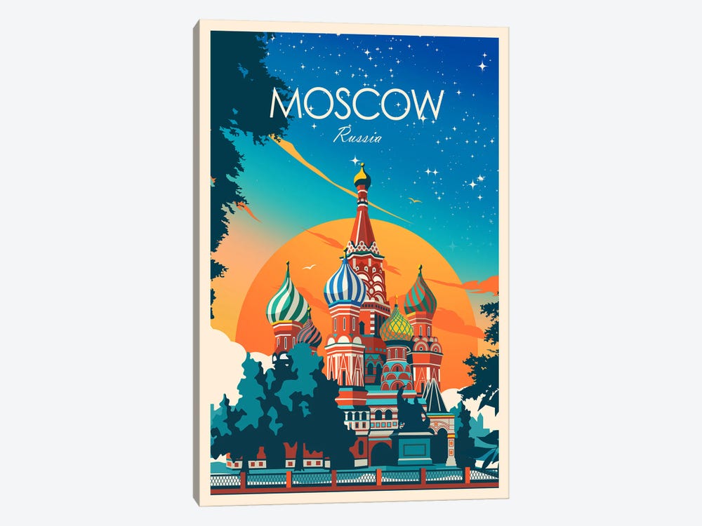 Moscow by Studio Inception 1-piece Art Print