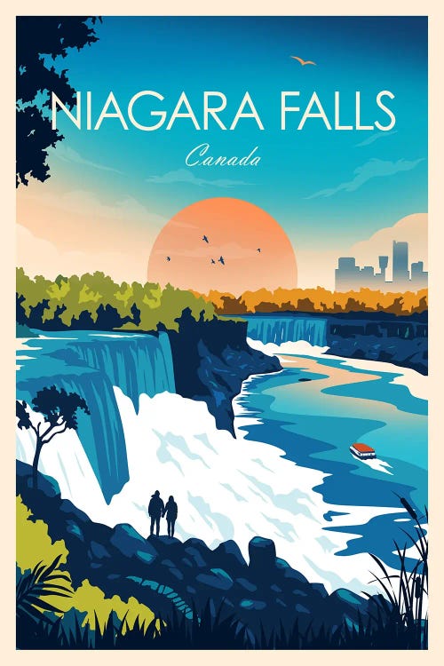 Niagara Falls by Studio Inception wall art