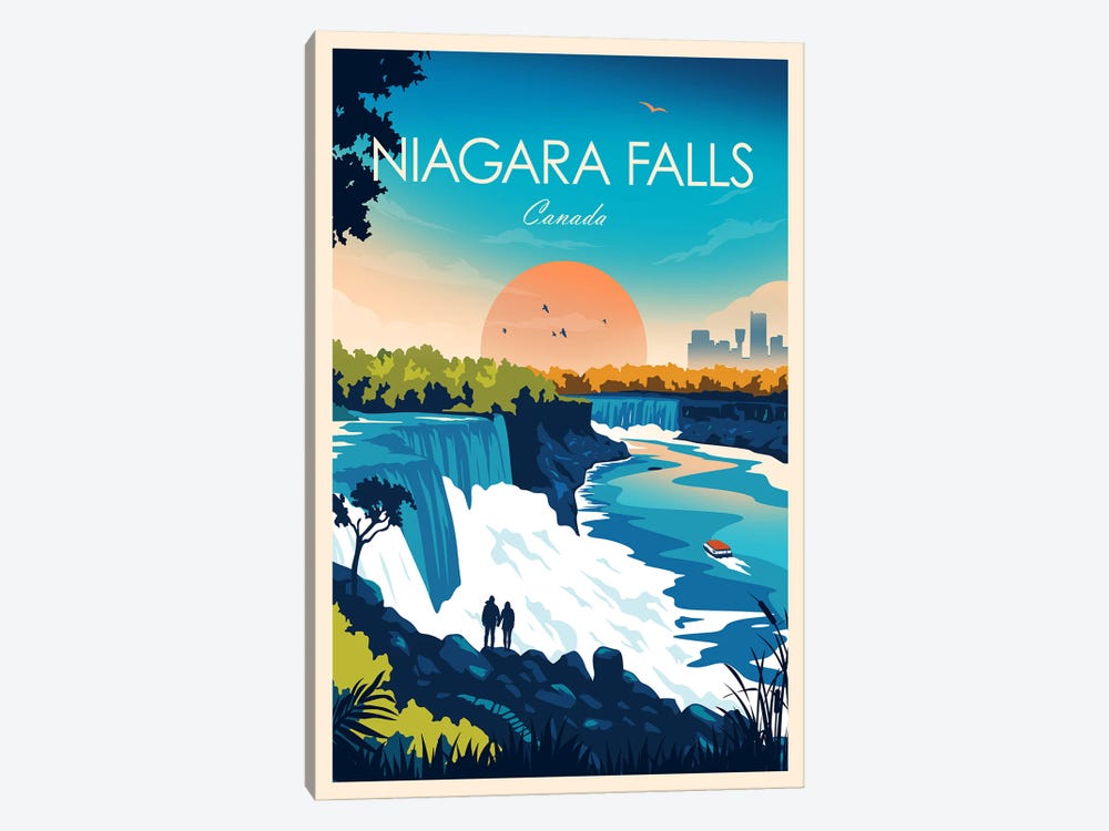 Niagara Falls by Studio Inception 1-piece Canvas Wall Art