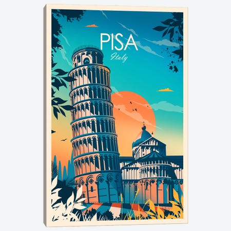 Pisa Canvas Print #SIC85} by Studio Inception Canvas Art Print