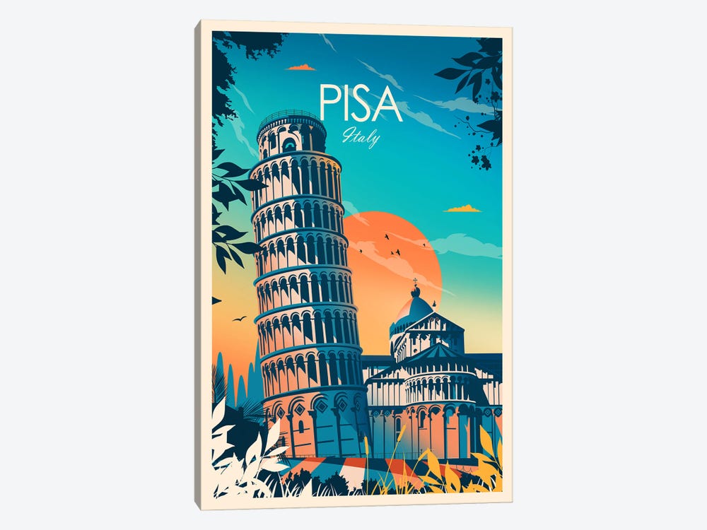 Pisa by Studio Inception 1-piece Canvas Artwork