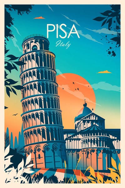 Leaning Tower Of Pisa: Pisa by Studio Inception