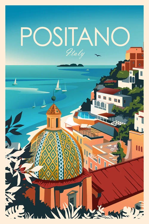 Positano by Studio Inception wall art