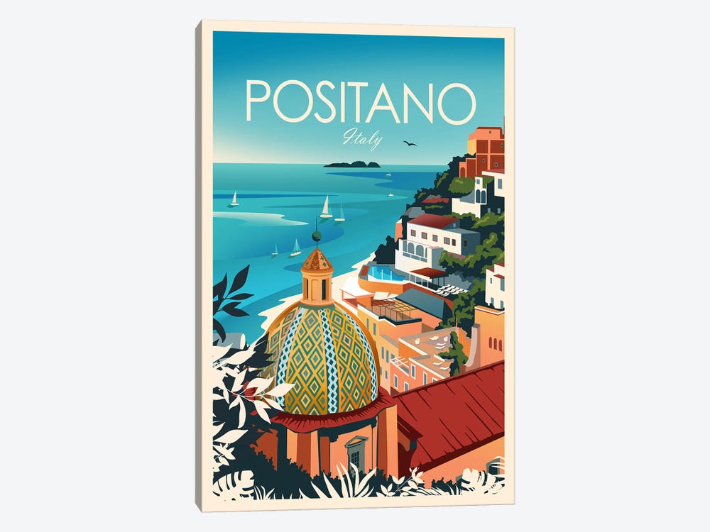 Positano by Studio Inception 1-piece Canvas Print