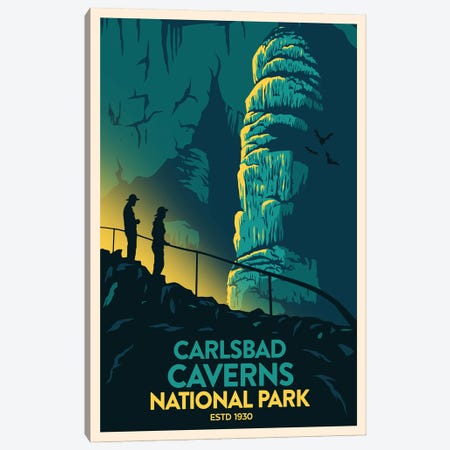 Carlsbad Caverns National Park Canvas Print #SIC8} by Studio Inception Canvas Art