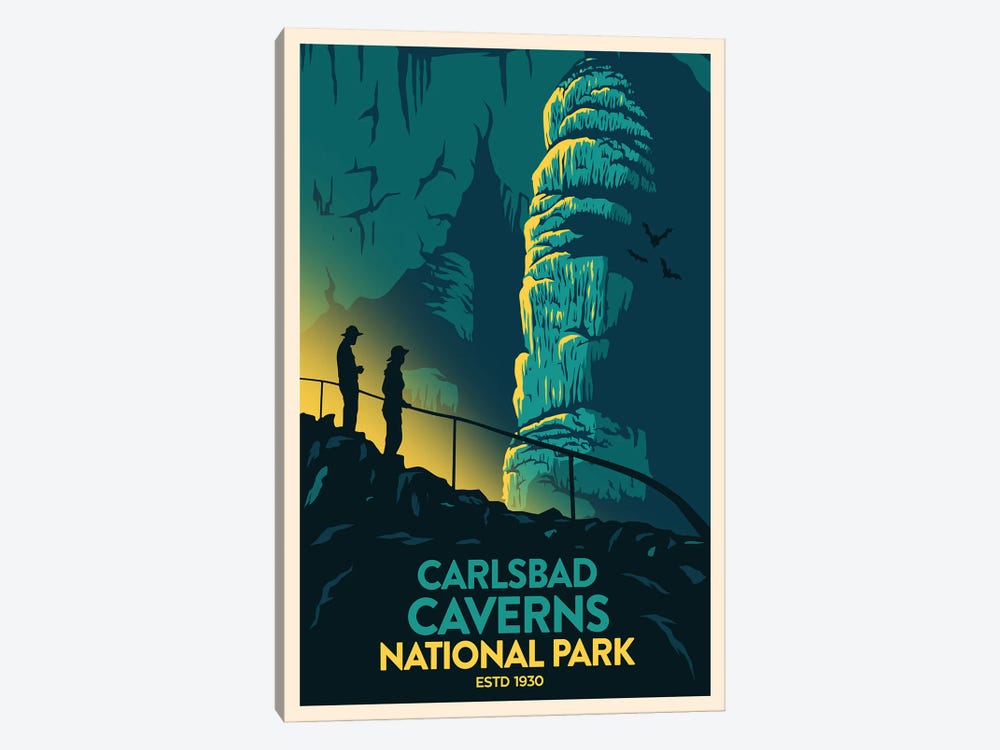 Carlsbad Caverns National Park by Studio Inception 1-piece Canvas Artwork