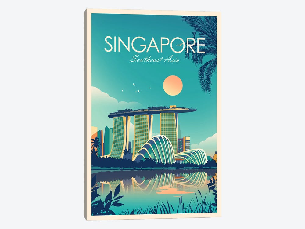 Singapore by Studio Inception 1-piece Canvas Art Print
