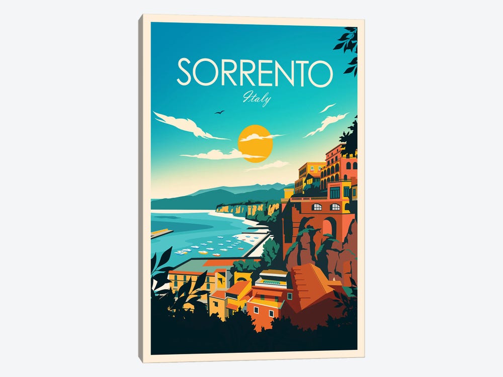 Sorrento by Studio Inception 1-piece Canvas Artwork