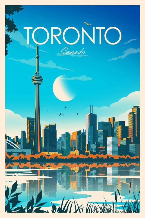 Toronto by Studio Inception wall art