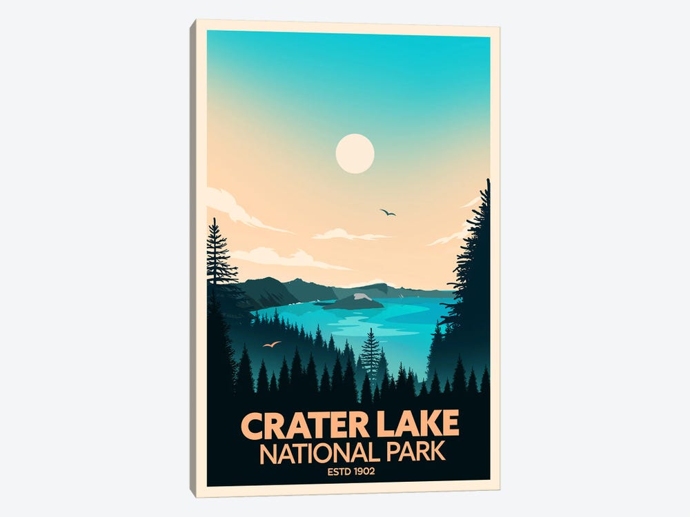 Crater Lake National Park by Studio Inception 1-piece Canvas Print