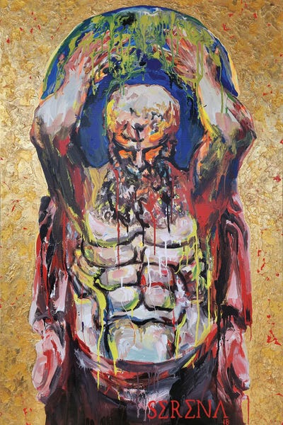 Atlas by Serena Singh acrylic art print