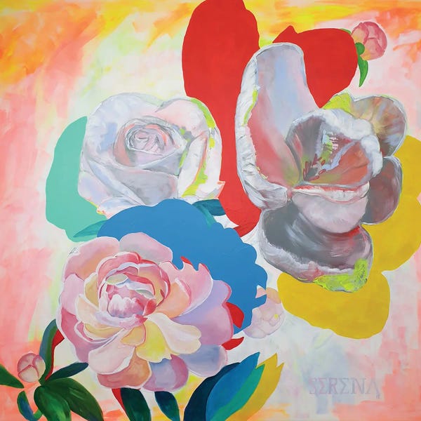 Fine Art Print: Flowers From Basel by Serena Singh