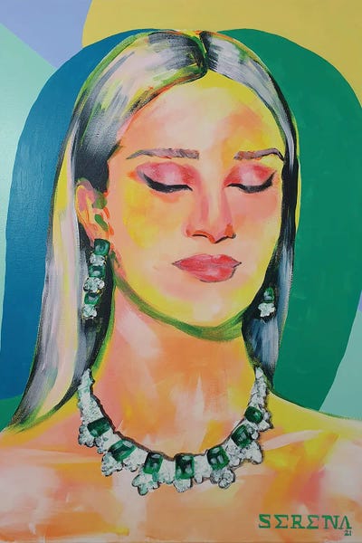 Jewelry: Woman In Diamonds by Serena Singh