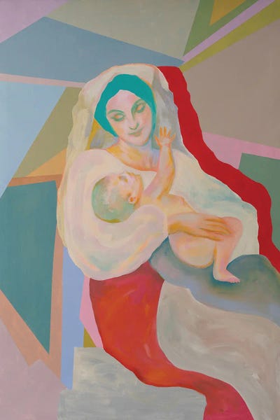 Eclectic & Electric: Mother With Child by Serena Singh