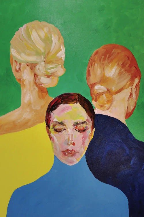 Sisters by Serena Singh wall art