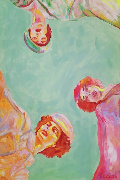 Under A Blue Sky by Serena Singh framed wall art