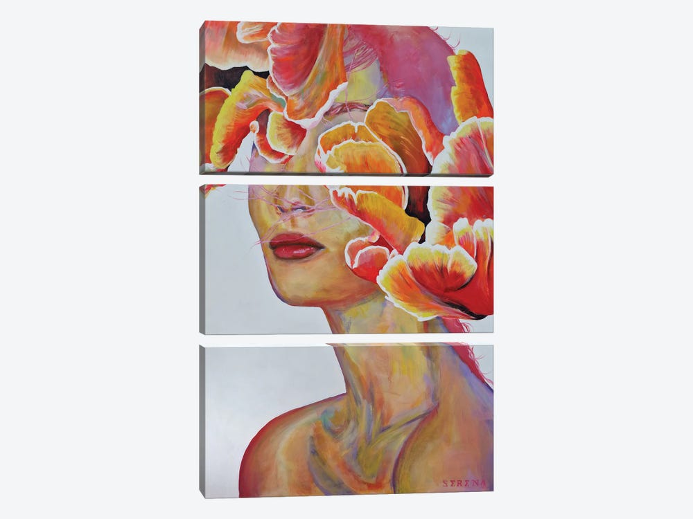 Blossom by Serena Singh 3-piece Canvas Artwork