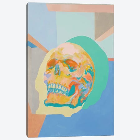 Skull Canvas Print #SIG33} by Serena Singh Art Print