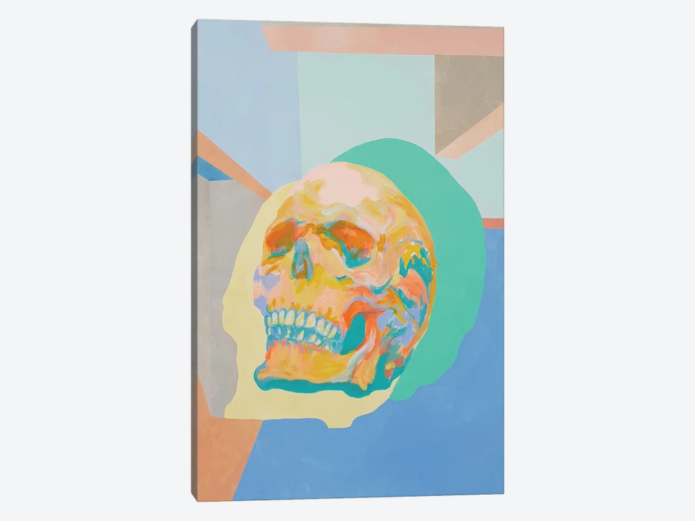 Skull by Serena Singh 1-piece Canvas Artwork