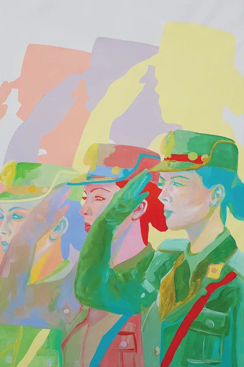 Soldiers by Serena Singh wall art