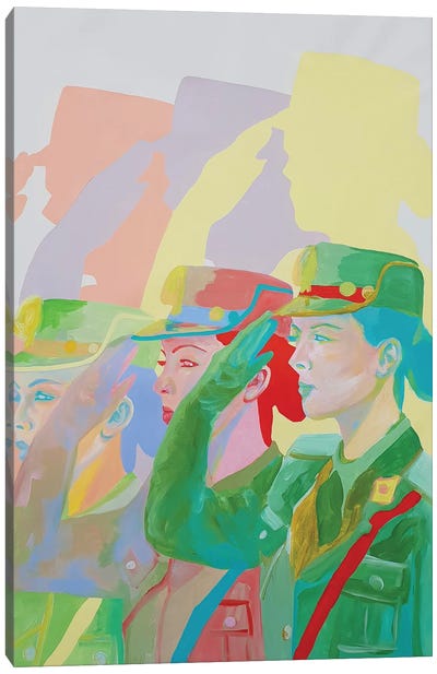Soldiers Canvas Art Print - Serena Singh