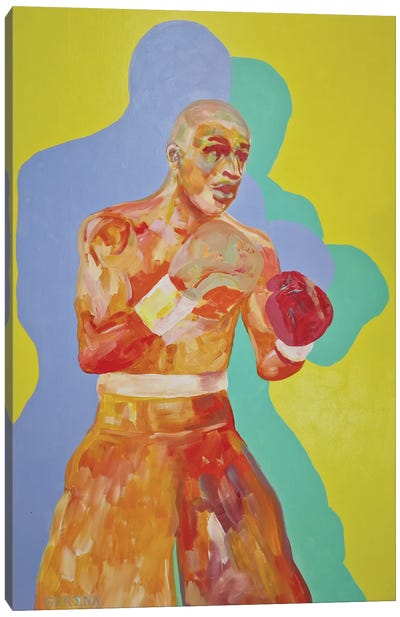 The Fighter Canvas Art Print - Similar to Andy Warhol