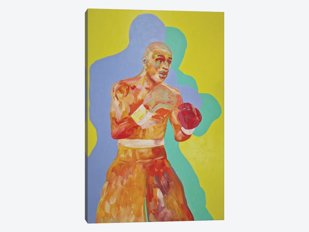 The Fighter by Serena Singh 1-piece Canvas Artwork