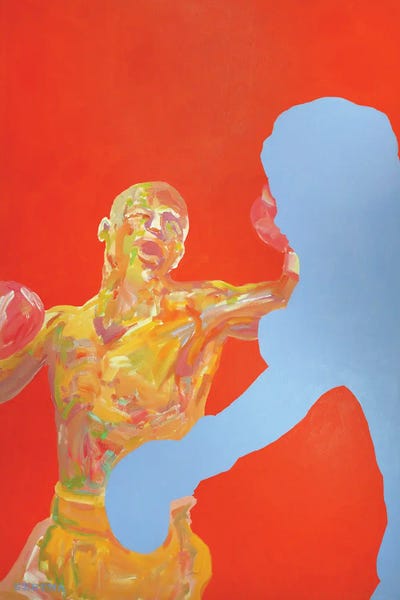 Unexpected Red: Distance II by Serena Singh