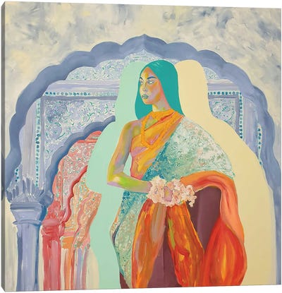 Heaven On Earth Canvas Art Print - South Asian Culture