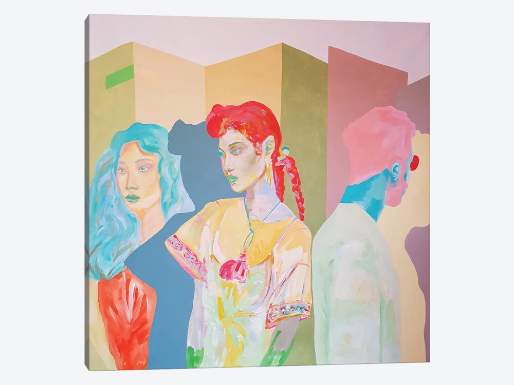 Young Adults by Serena Singh 1-piece Art Print