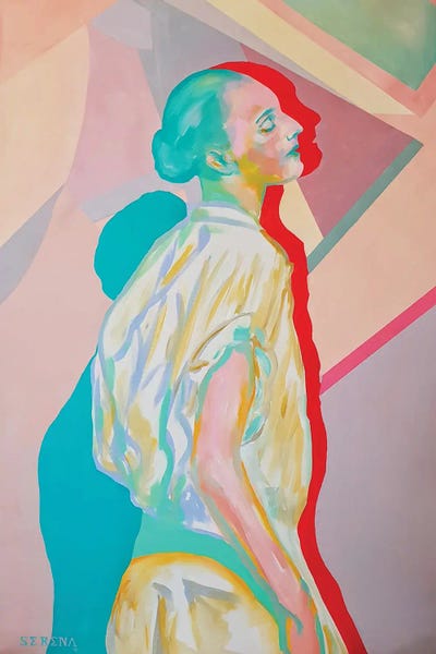 Thinking Woman by Serena Singh canvas print