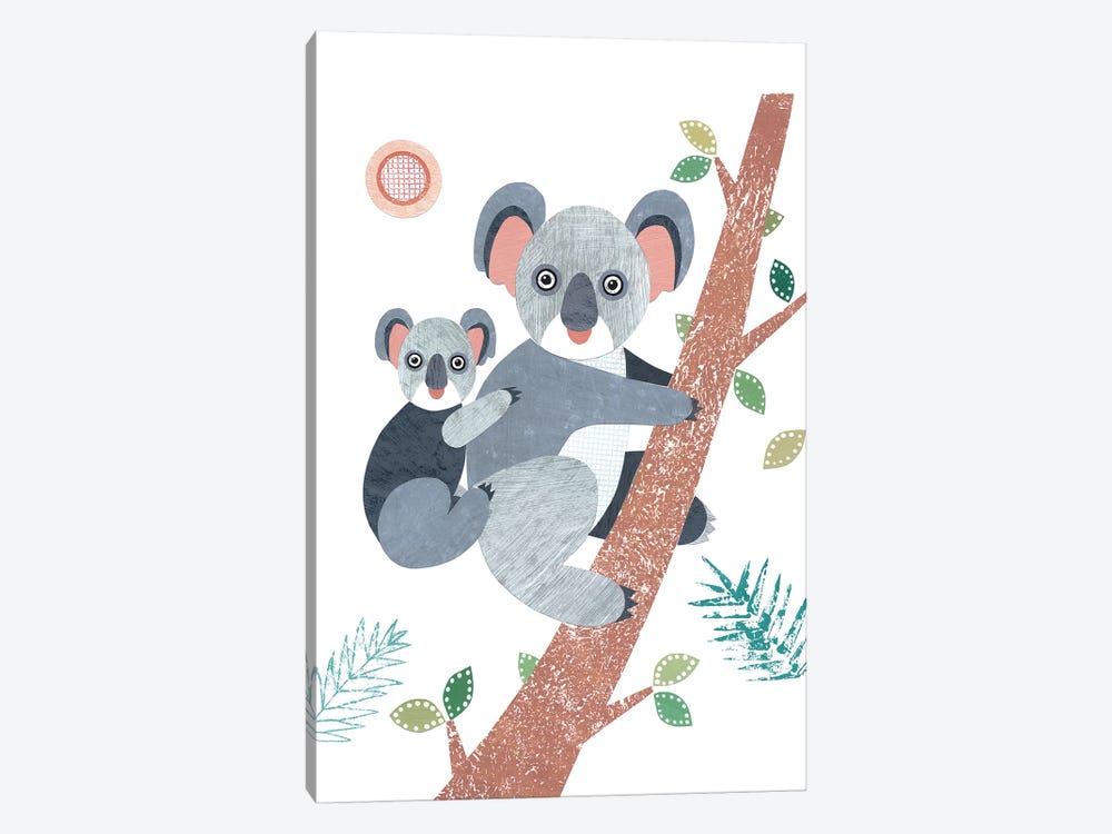 Koala by Simon Hart 1-piece Canvas Art