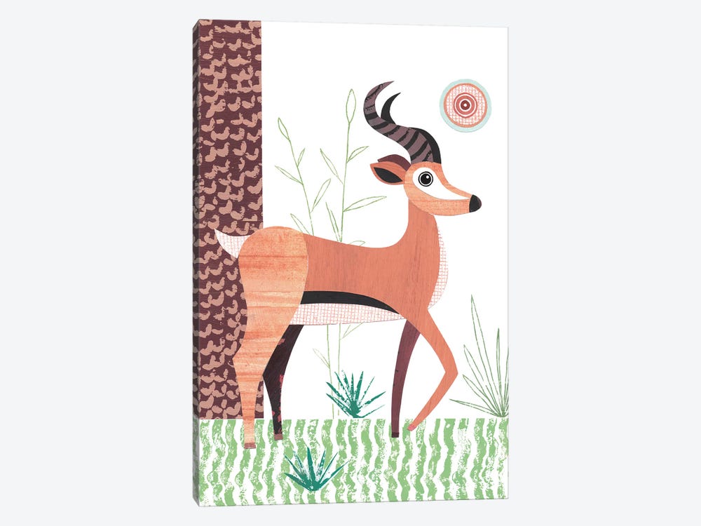Antelope by Simon Hart 1-piece Canvas Print