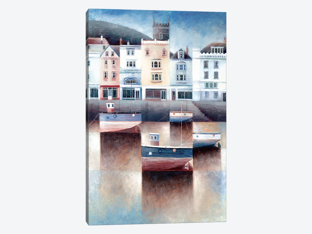 The Boatfloat by Simon Hart 1-piece Canvas Art Print