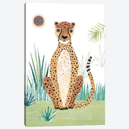 Cheetah Canvas Print #SIH55} by Simon Hart Canvas Print