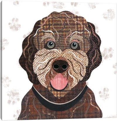 Cockapoo Canvas Art Print - Poodle Art