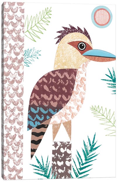 Cookabura Canvas Art Print - Kookaburras