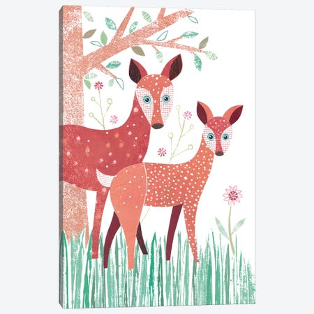 Deer Canvas Print #SIH68} by Simon Hart Canvas Print