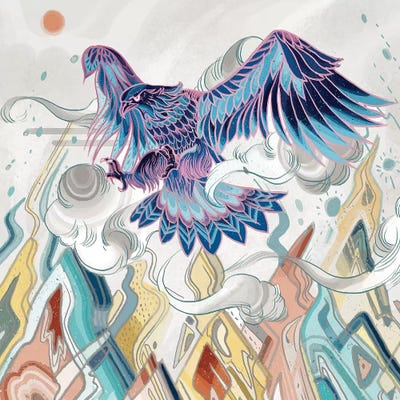 Beyond The Emperor by Sija Hong framed wall art