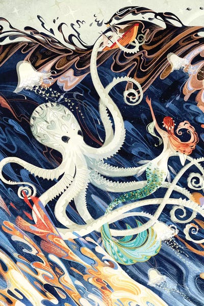 Asian Artists: Little Mermaid by Sija Hong