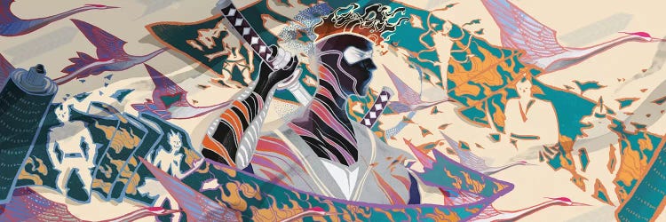 Ninja by Sija Hong wall art