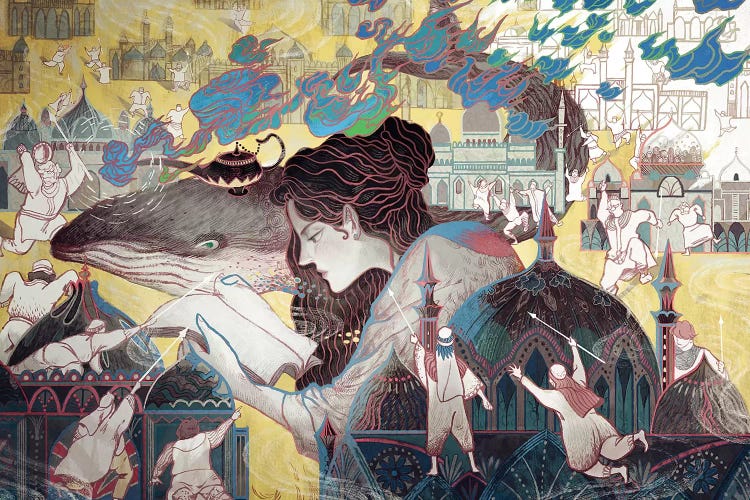 The Loneliest Whale In The World I by Sija Hong wall art