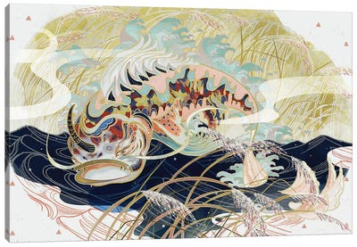 Unicorn Canvas Art Print - Sija Hong